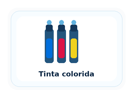 Tinta colorida Epson compatível